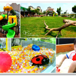 [台中大雅] 赤腳ㄚ生態農莊~ 草地、沙坑、滑梯! 遛小孩的好去處!!