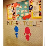 [台中] 便所主題餐廳~對著馬桶吃飯，好害羞!!