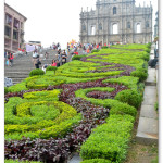 [澳門] 大三巴牌坊 名列世界文化遺產 葡式文化的象徵建築