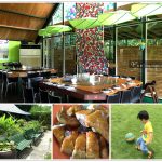 [彰化花壇] 筑園料理餐聽~ 脆皮雞好吃，前方大片草地適合親子同行