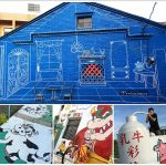 [彰化福興] 乳牛彩繪村(福寶村)~ 可愛逗趣小牛彩繪及經典藍晒圖彩繪都在這兒喔!!