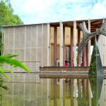 [南投埔里] 紙教堂Paper Dome新故鄉見學園區~ 蜻蜓蝴蝶翩舞，漫遊桃米生態村