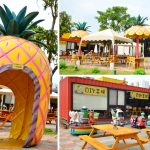 [南投景點] 桂花田鳳梨主題餐廳~ 鳳梨造型結合貨櫃彩繪，可愛又吸睛