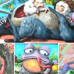 [台中石岡] 九房里3D彩繪村及0蛋月台~ 以童話世界為主題，立體可愛又好拍