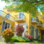 [南投美食] 米克諾斯Mykonos花園餐廳~ 黃色歐風建築好醒目，下午茶好去處