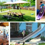 [嘉義番路] 德蘭日式庭園簡餐~ 幼兒園老宅改建，大象彩繪滑梯好吸睛