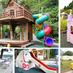 [新竹新埔] 森林鳥花園~ 鳥園結合親子餐廳，樹屋滑梯沙坑好好玩！