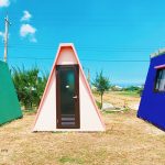 [彰化線西] 七彩繽紛三角神秘小屋，宛如合掌小聚落，熱門IG打卡點