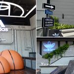 [台中西區] adidas Originals綠園道門市~ 空中花園、顛倒籃球場超好拍！