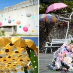 [台中太平] 屯區藝文中心~七彩傘牆及繽紛傘花，亮眼好拍