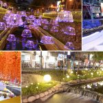 [台中景點] 綠川水岸~ 紫藤花海、蒲公英及水母燈海綴飾古橋，璀璨登場(已歇業)